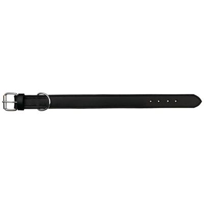 Trixie-Halsband Hund Aktiv Leder Breit Schwarz