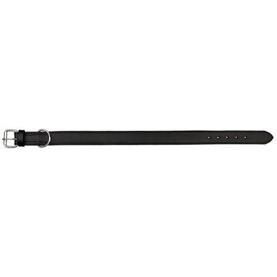 Trixie-Halsband Hund Aktiv Leder Breit Schwarz