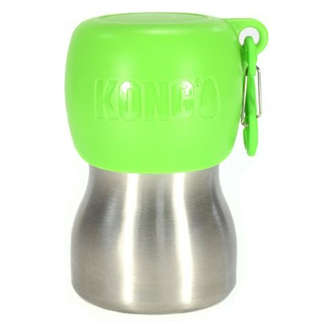 Kong H2O Trinkflasche Edelstahl Grün