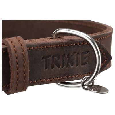 Trixie Hund Rustikales Leder Dunkelbraun