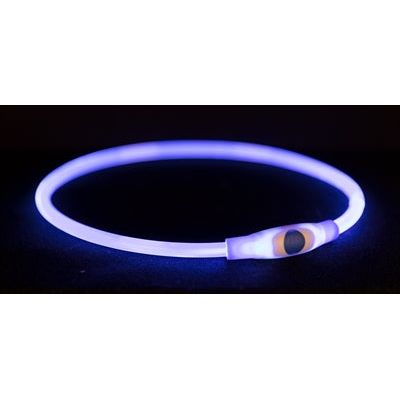 Trixie Leuchtkragen Usb Blitzlicht Wiederaufladbar Tpu Blau
