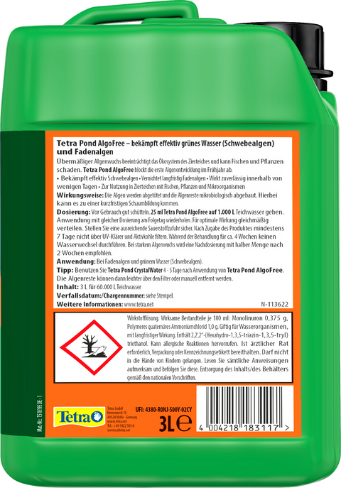 Tetra Pond AlgoFree 3L
