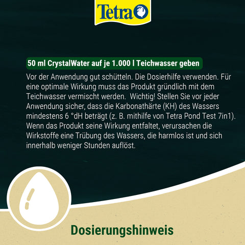 Tetra Pond CrystalWater 3L