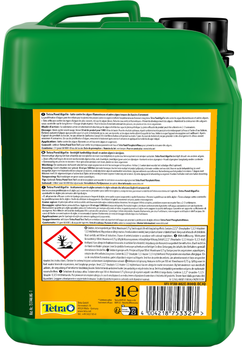 Tetra Pond AlgoFin 3L
