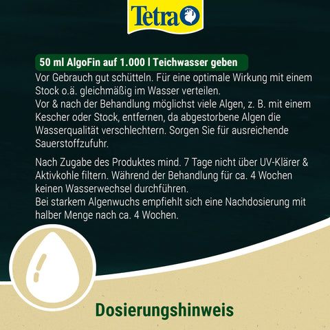 Tetra Pond AlgoFin 3L