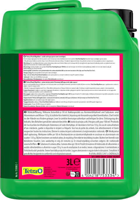 Tetra Pond AlgoRem 3L