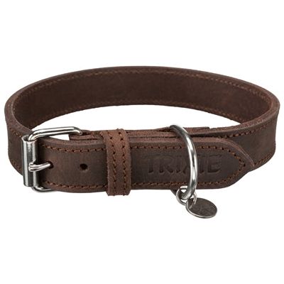 Trixie Hund Rustikales Leder Dunkelbraun