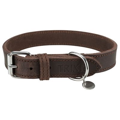 Trixie Hund Rustikales Leder Dunkelbraun