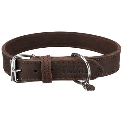 Trixie Hund Rustikales Leder Dunkelbraun