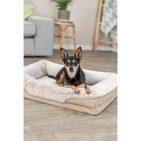 Trixie Vital Hundekorb Lino Eckig Beige