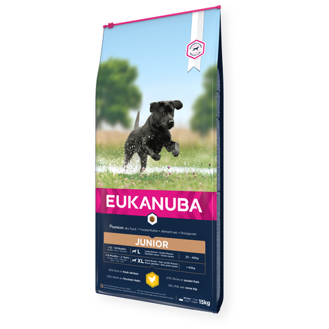 15kg EUKANUBA Junior große Rassen Huhn