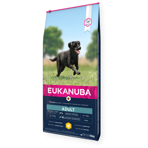 15kg EUKANUBA Adult große Rassen Huhn
