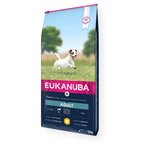 12kg EUKANUBA Adult kleine Rassen Huhn