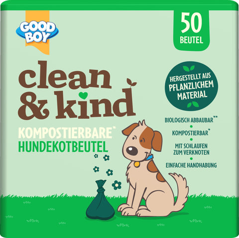 GoodBoy kompostierbare Hundekotbeutel 50Stk.